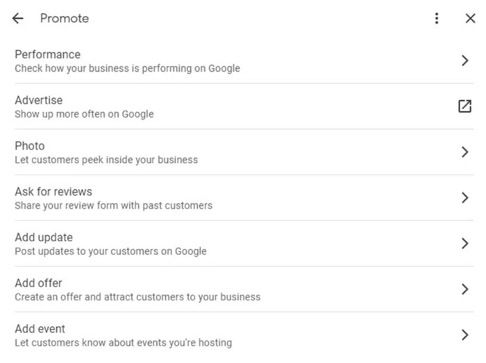Google Profile management