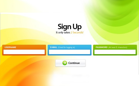 طراحی پیشرفته UX برای فرم ثبت نام در سایت