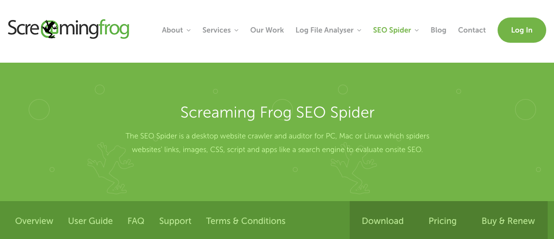 screaming frog