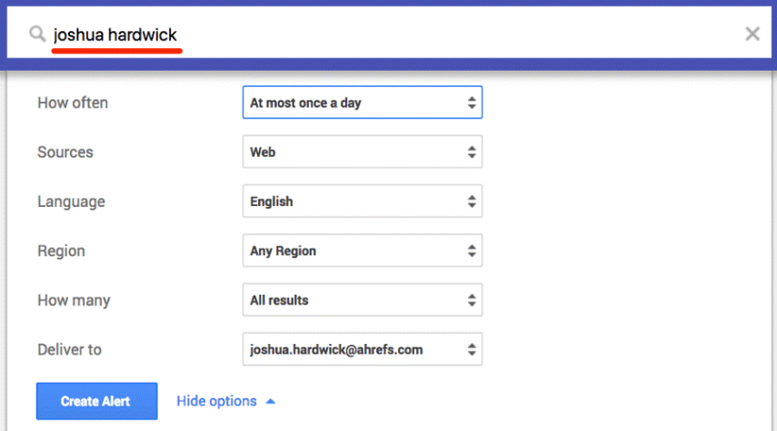 Google Alerts